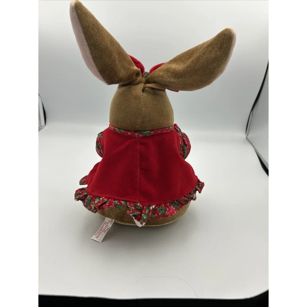 Velveteen Rabbit Christmas Plush‎ Stuffed Rabbit Ears Commonwealth 1995